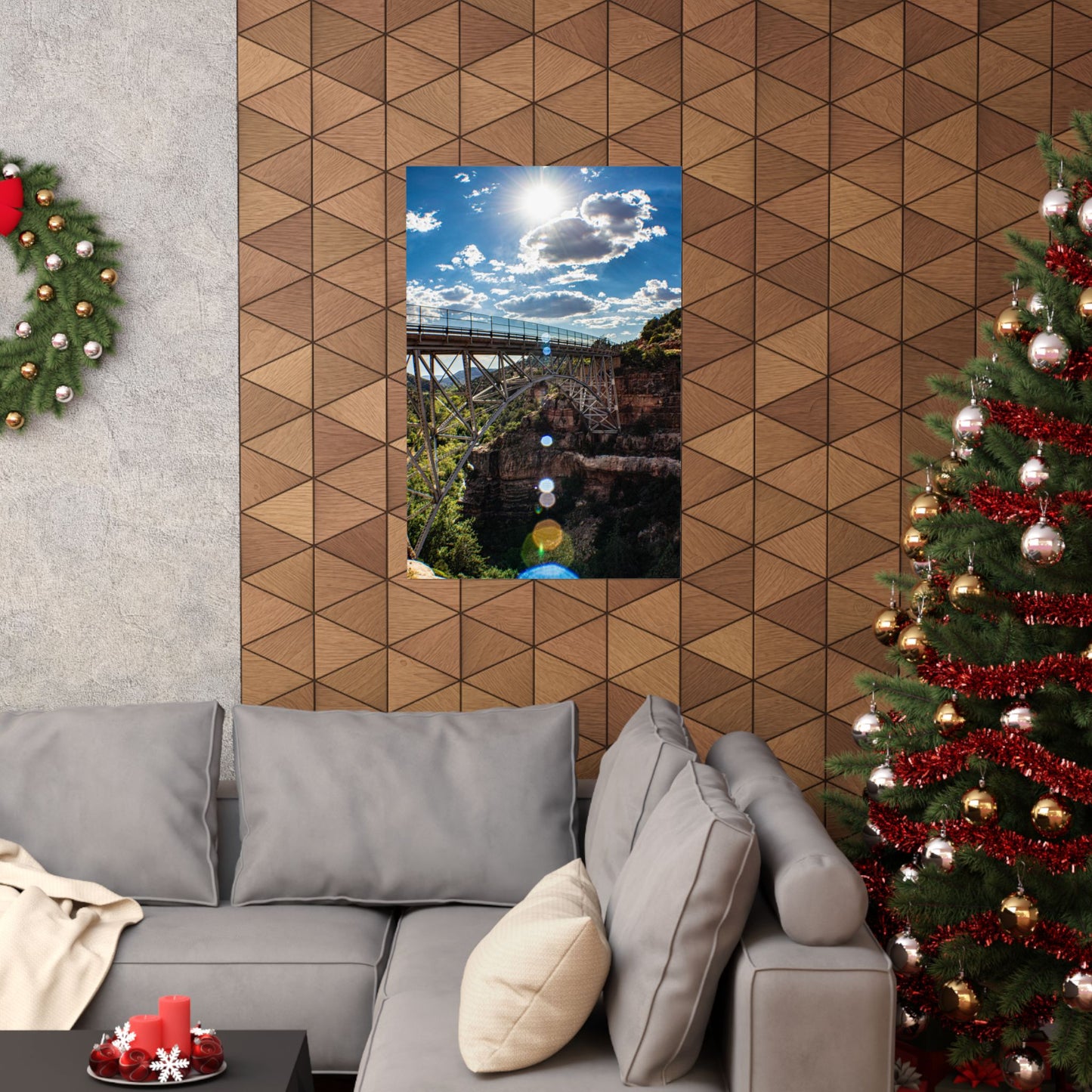 Vertical Poster - Sedona Bridge