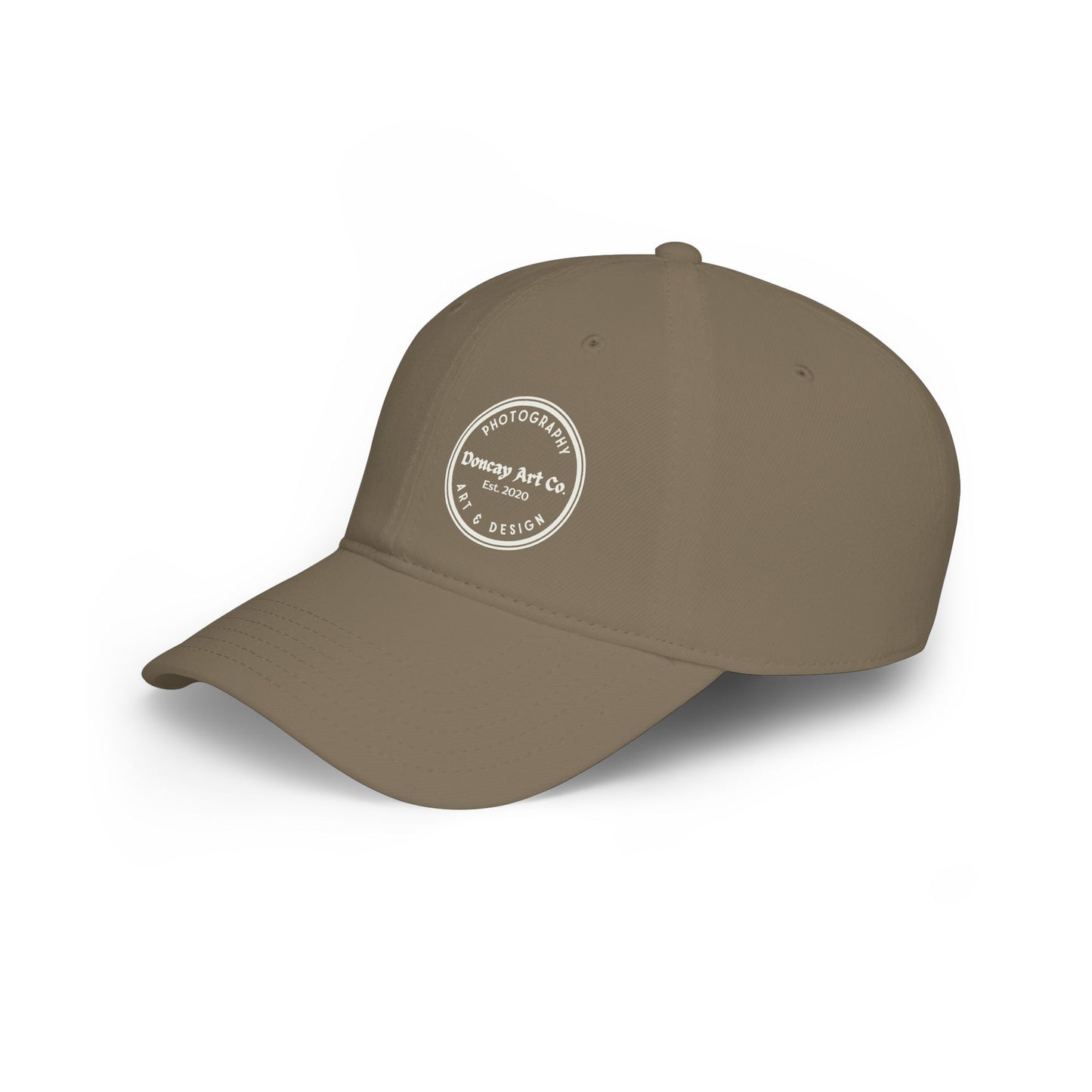 Low Profile Baseball Cap — Doncay Art Co. Round Logo Hat